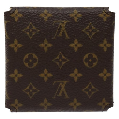 Louis Vuitton CASE JEWELRY BOX Canvas, BROWN, CANVAS, Wallets