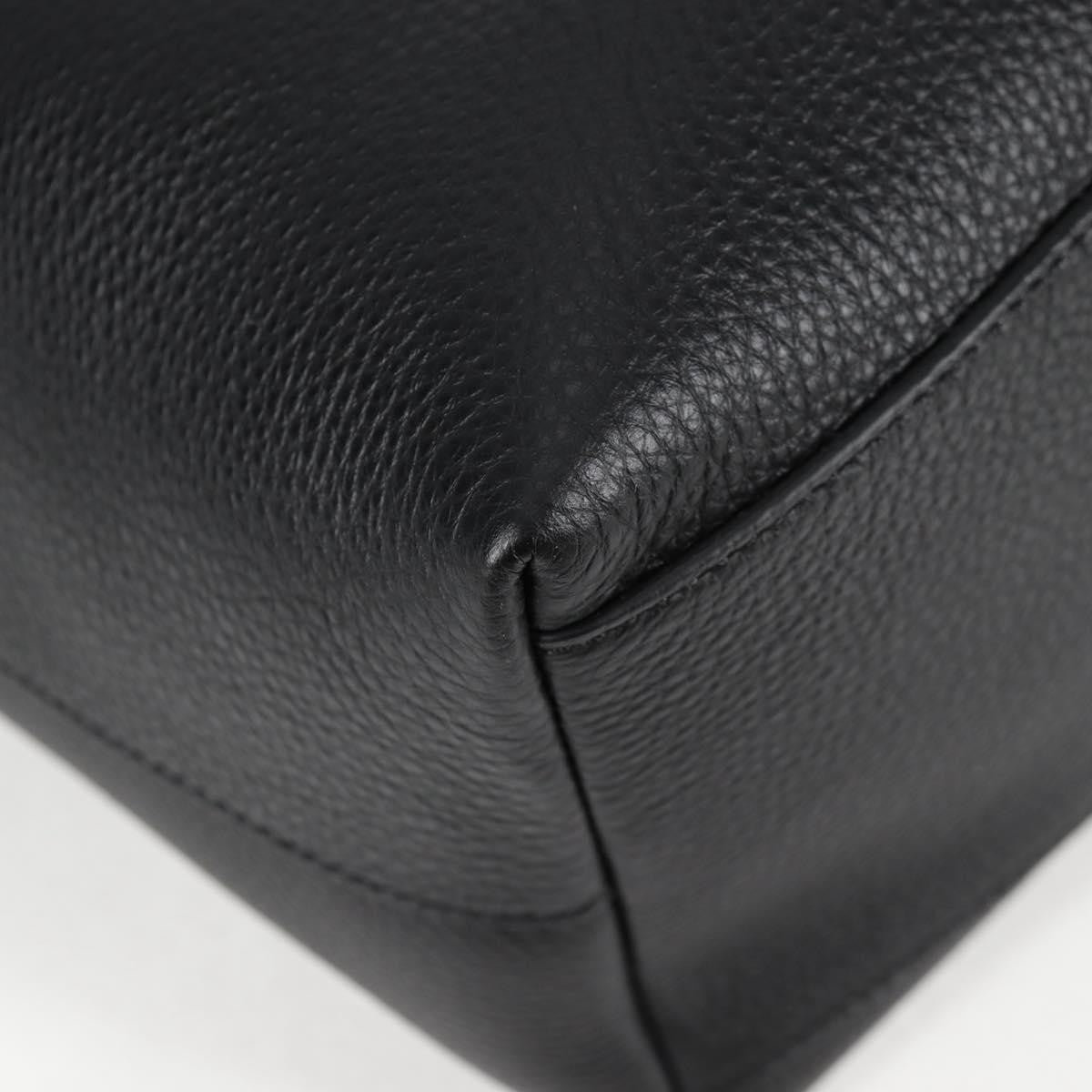 Versace Medusa Tote Leather, BLACK, LEATHER, Tote bag