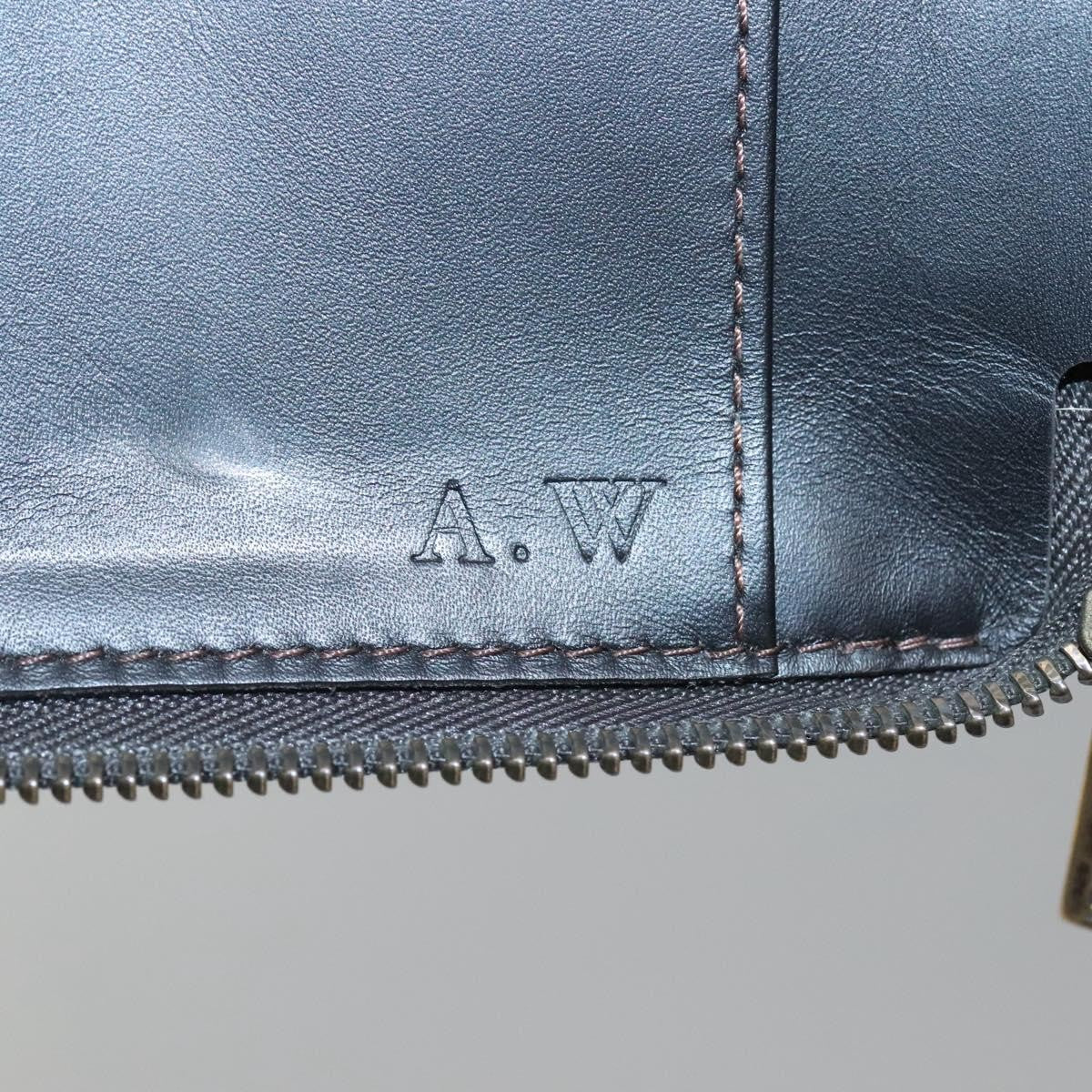 Louis Vuitton Utah Zippy Organizer Leather, BROWN, LEATHER, Wallets