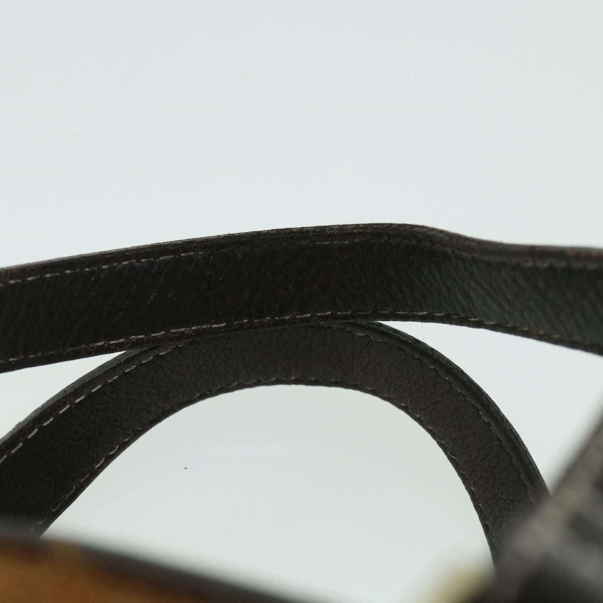 Burberry Blue Label Handbag Wool, BROWN, WOOL, Handbag