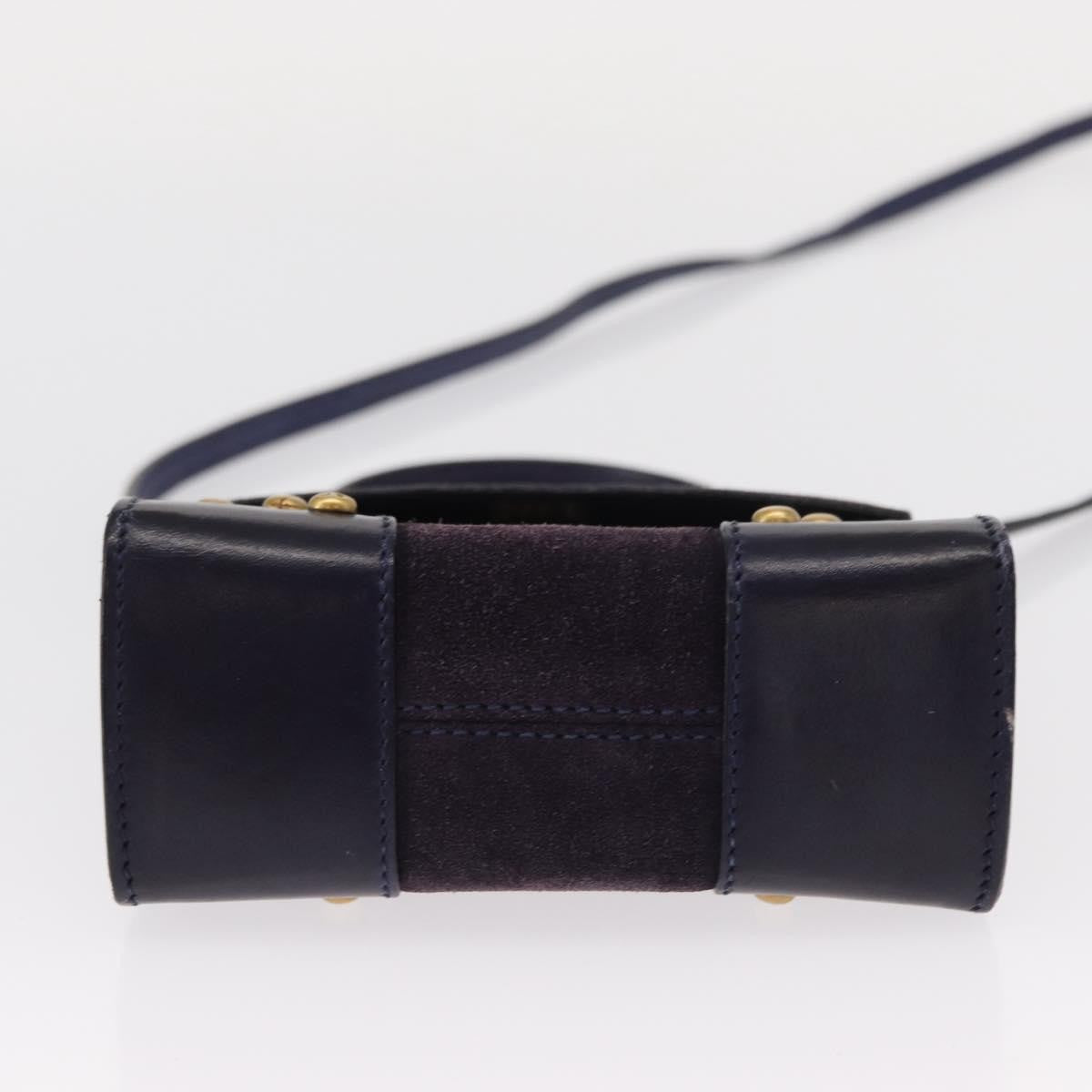 Celine Handbag Suede, PURPLE, SUEDE, Handbag