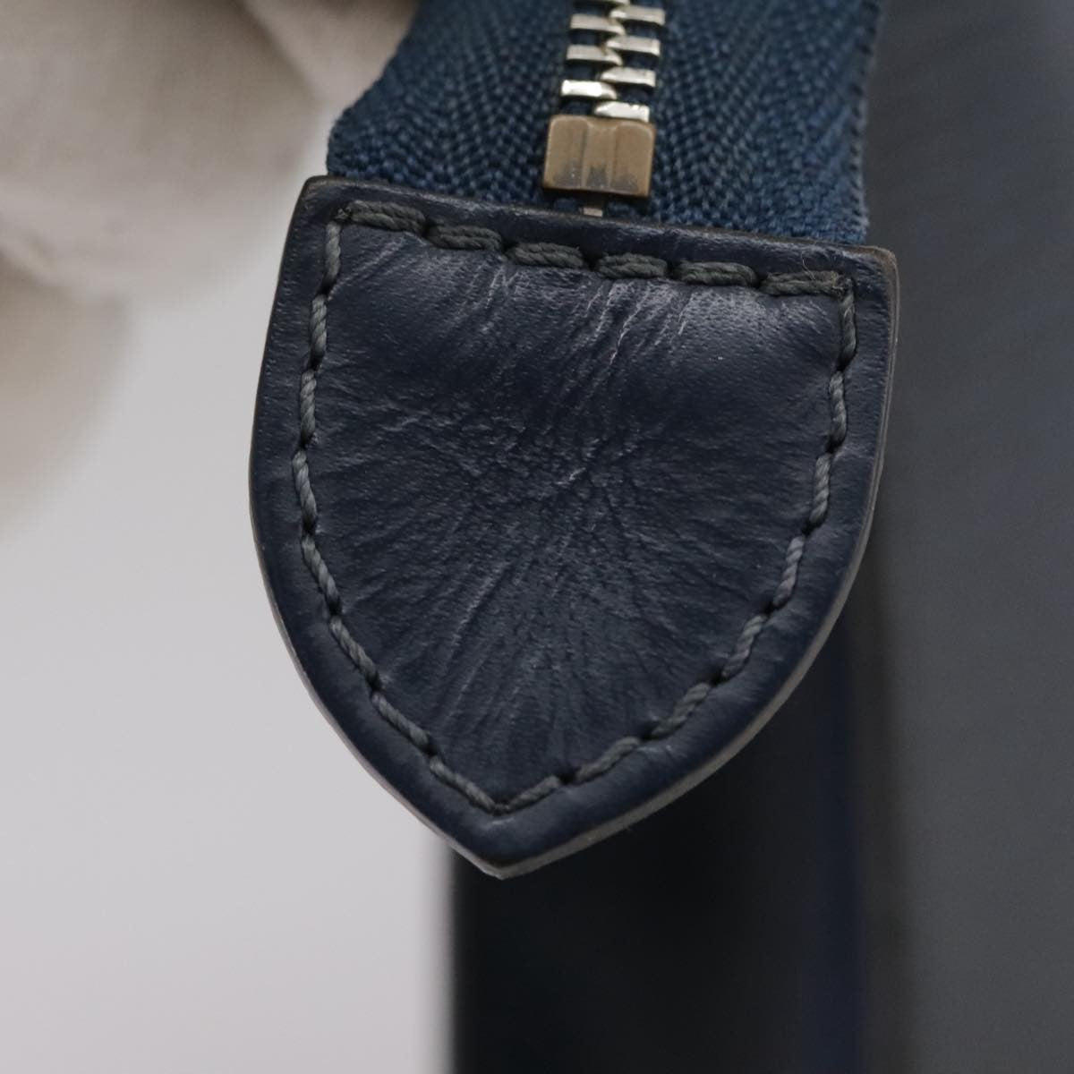 Louis Vuitton Toiletry Pouch Epi Leather, NAVY, LEATHER, Toiletry Case