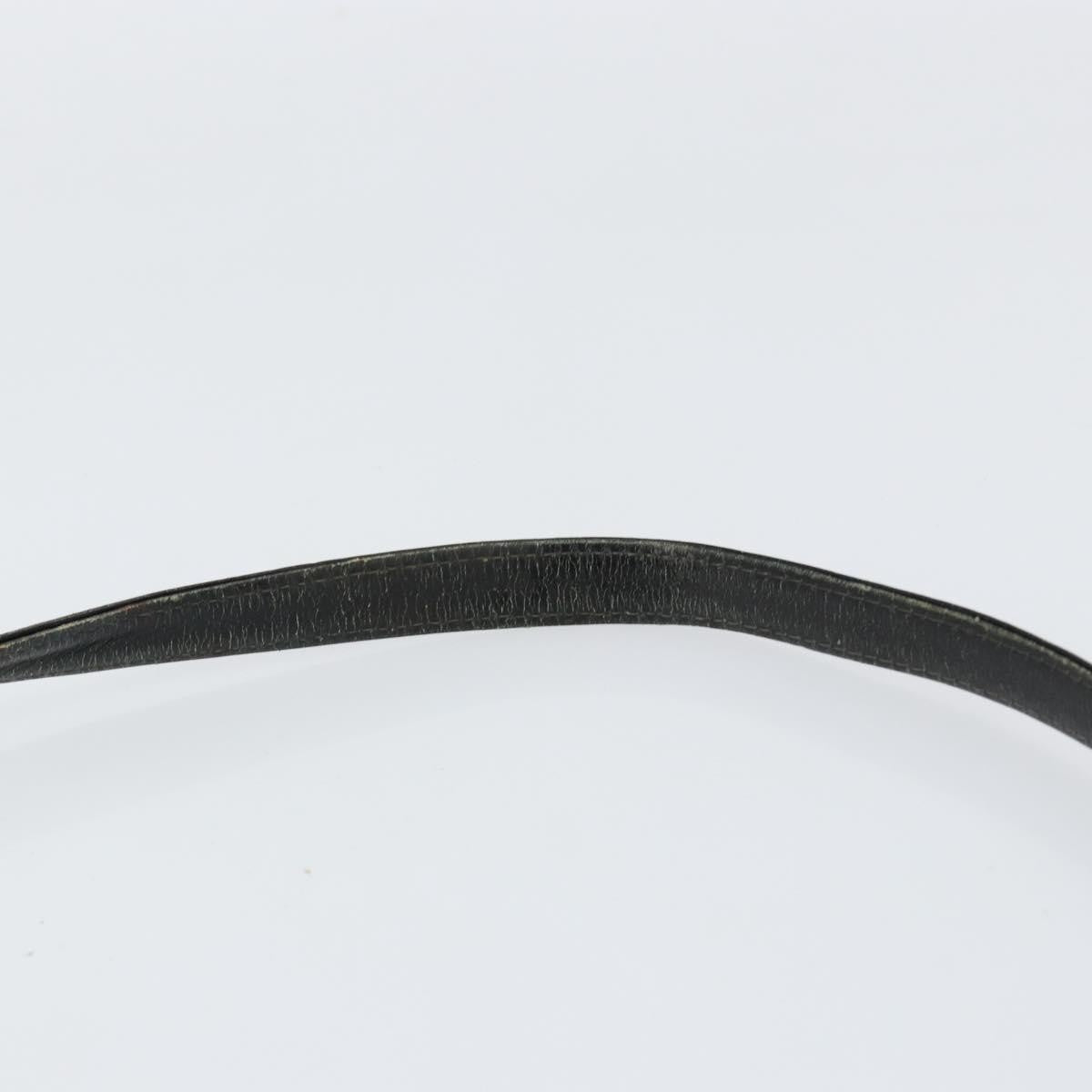 Christian Dior Vintage Trotter Shoulder Bag Canvas, NAVY, CANVAS, Shoulder bag