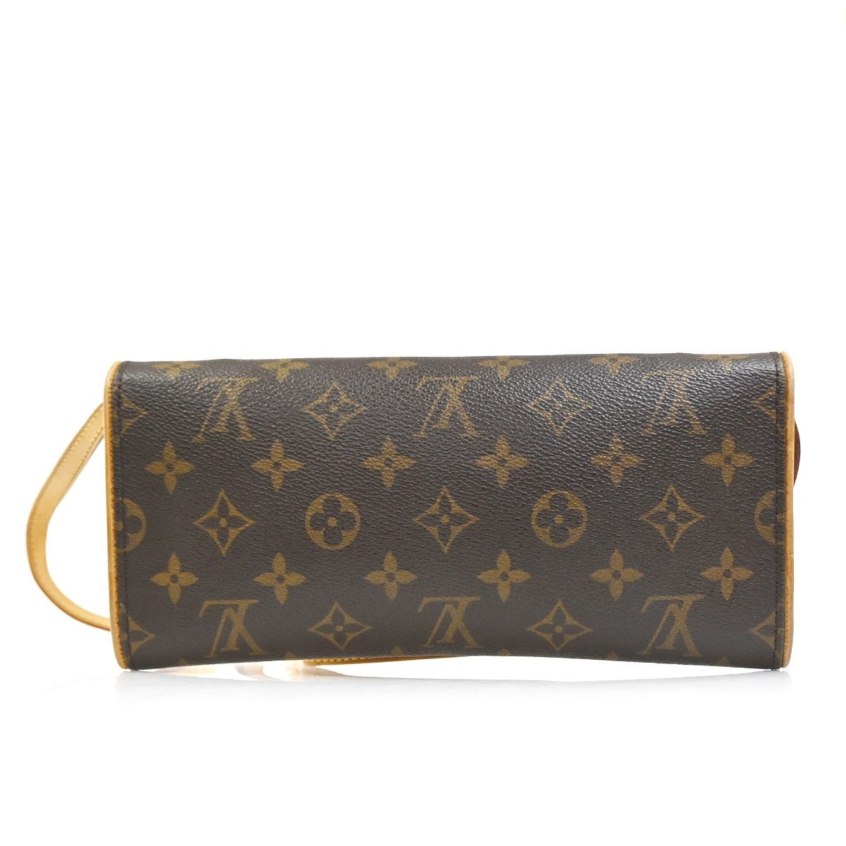 Louis Vuitton Twin Handbag Monogram Canvas, Brown, Canvas, Clutch