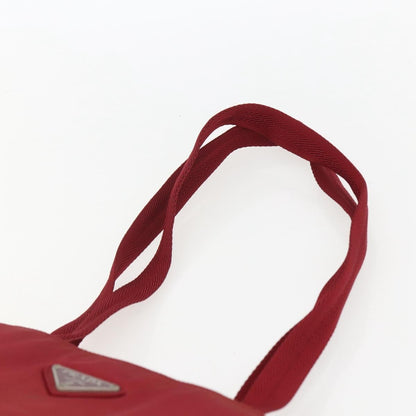 Prada Vintage Tote Tessuto, RED, NYLON, Tote bag
