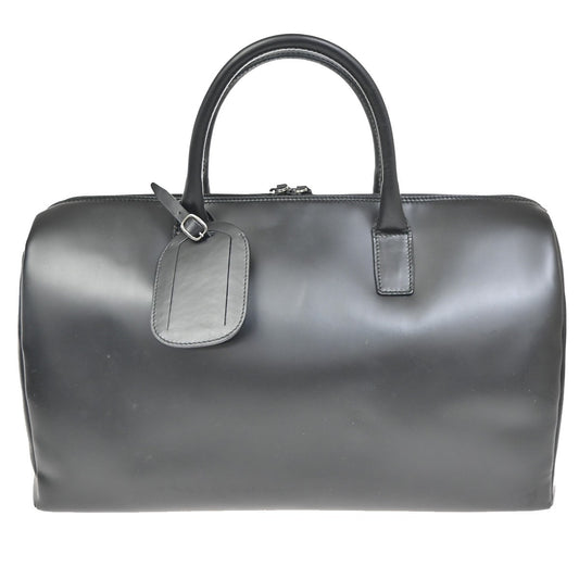 Gucci Vintage Boston Bag Leather, BLACK, LEATHER, Travel bag