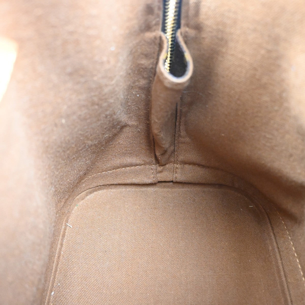 Louis Vuitton Alma Handbag Monogram Canvas, Brown, Canvas, Handbag