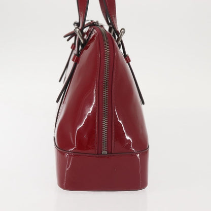 Burberry Vintage Handbag Patent leather, RED, PATENT_LEATHER, Handbag