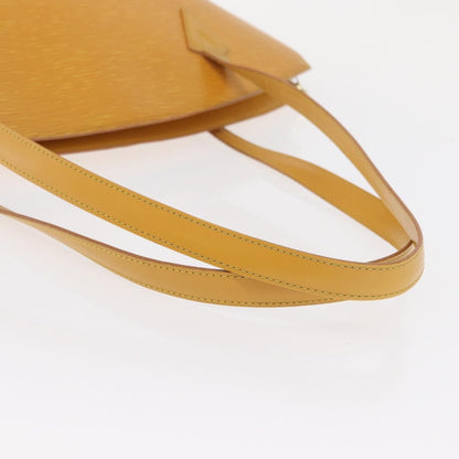 Louis Vuitton Saint Jacques Handbag Epi Leather, YELLOW, LEATHER, Shoulder bag