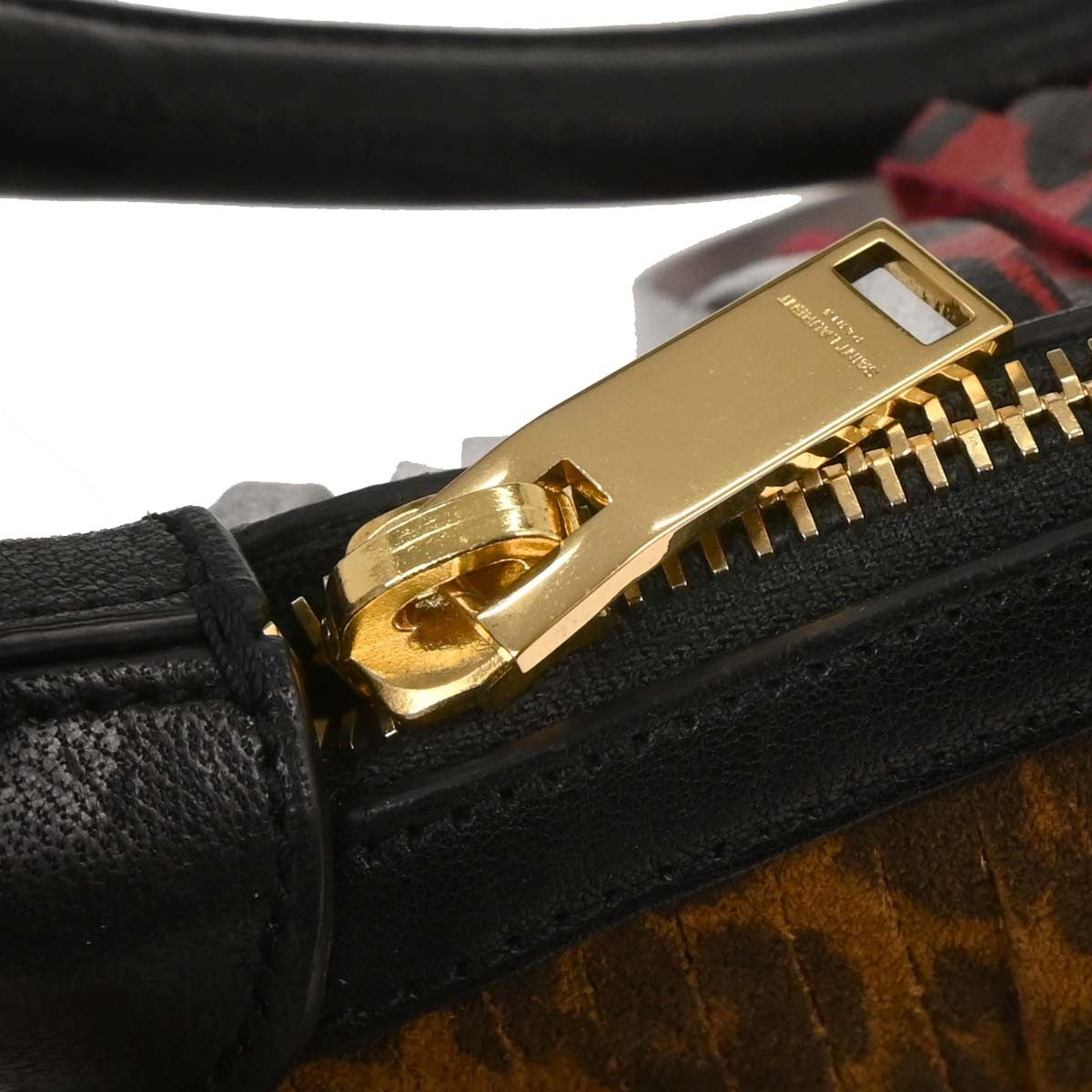 Saint Laurent Emmanuelle Hobo Fringe Leather, MULTICOLOUR, LEATHER, Handbag