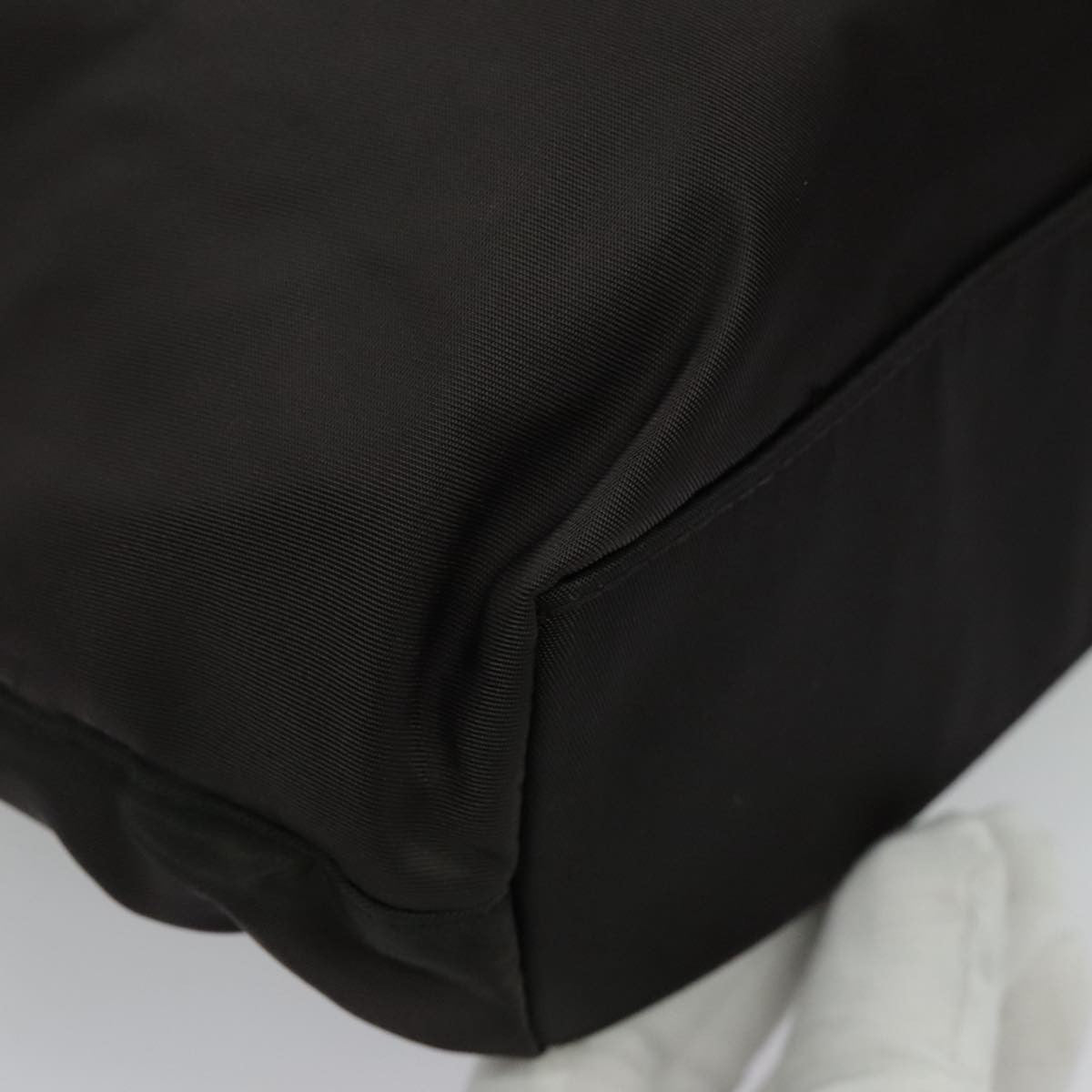 Christian Dior Saddle Zip Pouch Diorissimo Canvas, PURPLE, NYLON, Clutche & pouche