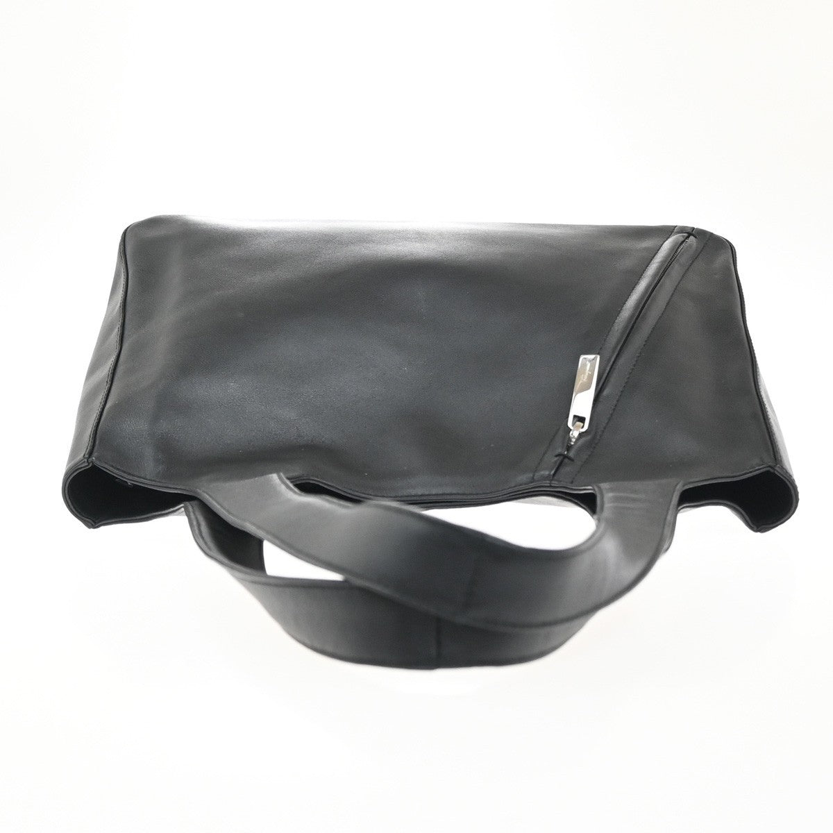 Salvatore Ferragamo Vintage Shoulder Bag Leather, Black, Leather, Shoulder Bag