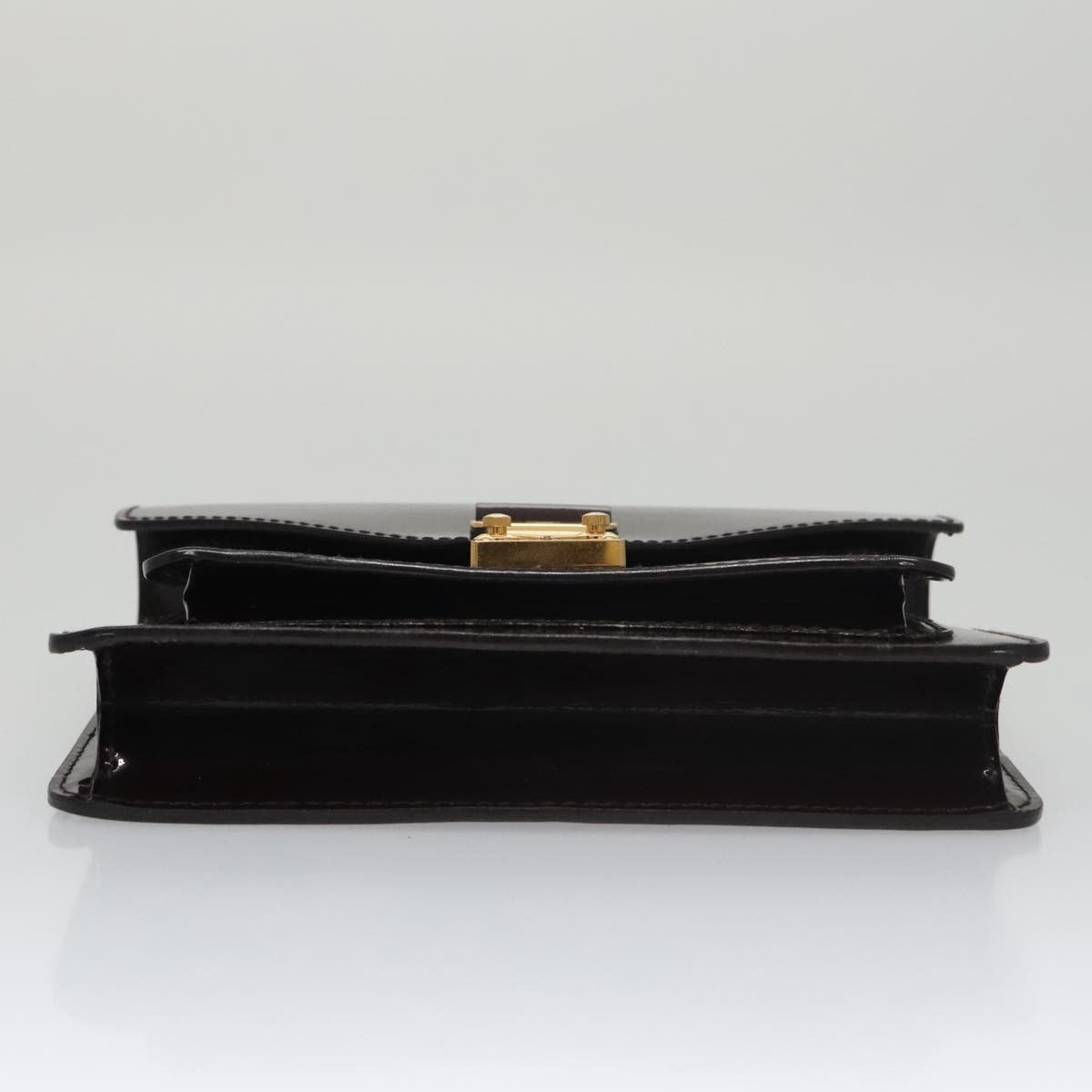 Louis Vuitton Monceau Handbag Vernis, BURGUNDY, PATENT_LEATHER, Handbag