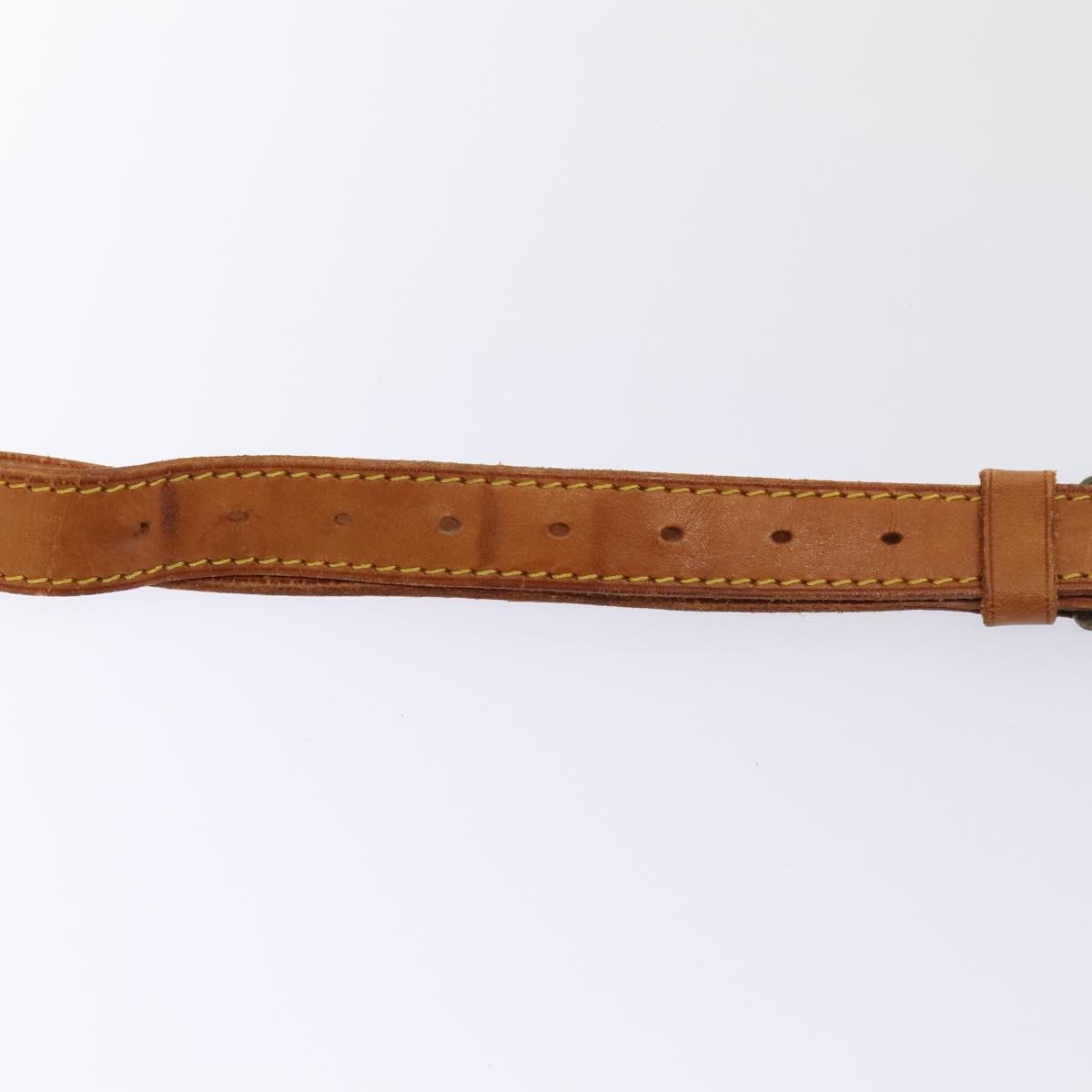 Louis Vuitton Adjustable Shoulder Strap Vachetta Leather, BEIGE, LEATHER, Straps