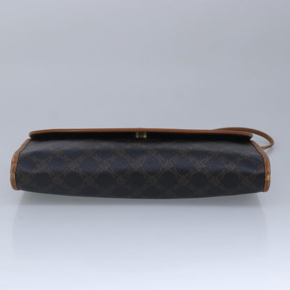 Bally Vintage Shoulder Bag Leather, Black, Leather, Handbag