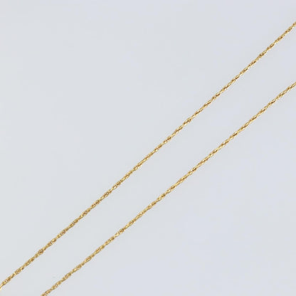 Christian Dior CD Pendant Necklace Metal and Crystals, GOLD, METAL, Necklace