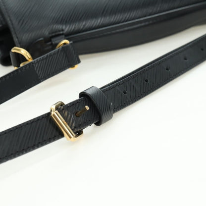 Louis Vuitton Boccador Handbag Epi Leather, Black, Leather, Shoulder Bag