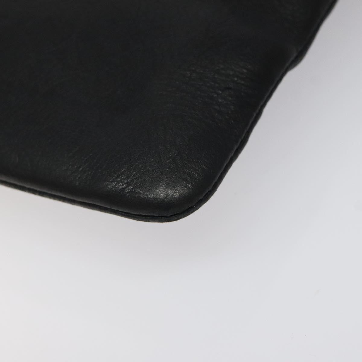 Louis Vuitton Discovery Pochette Monogram Shadow Leather, BLACK, LEATHER, Clutche & pouche