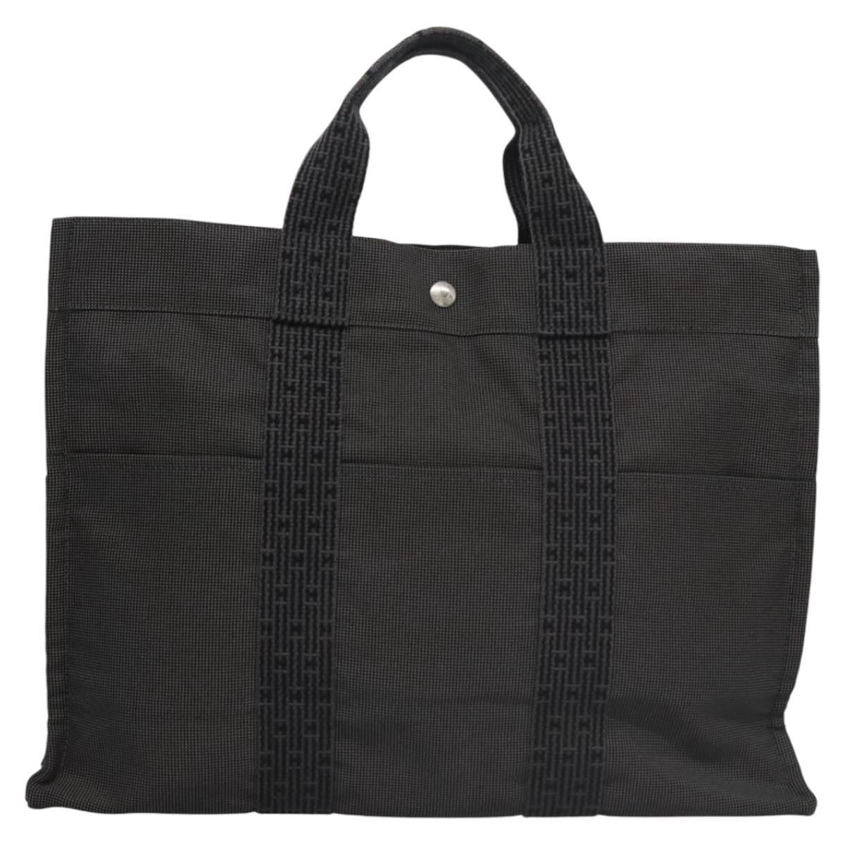 Hermes Fourre-tout Herline Fourre-tout Herline, GRAY, CANVAS, Tote bag