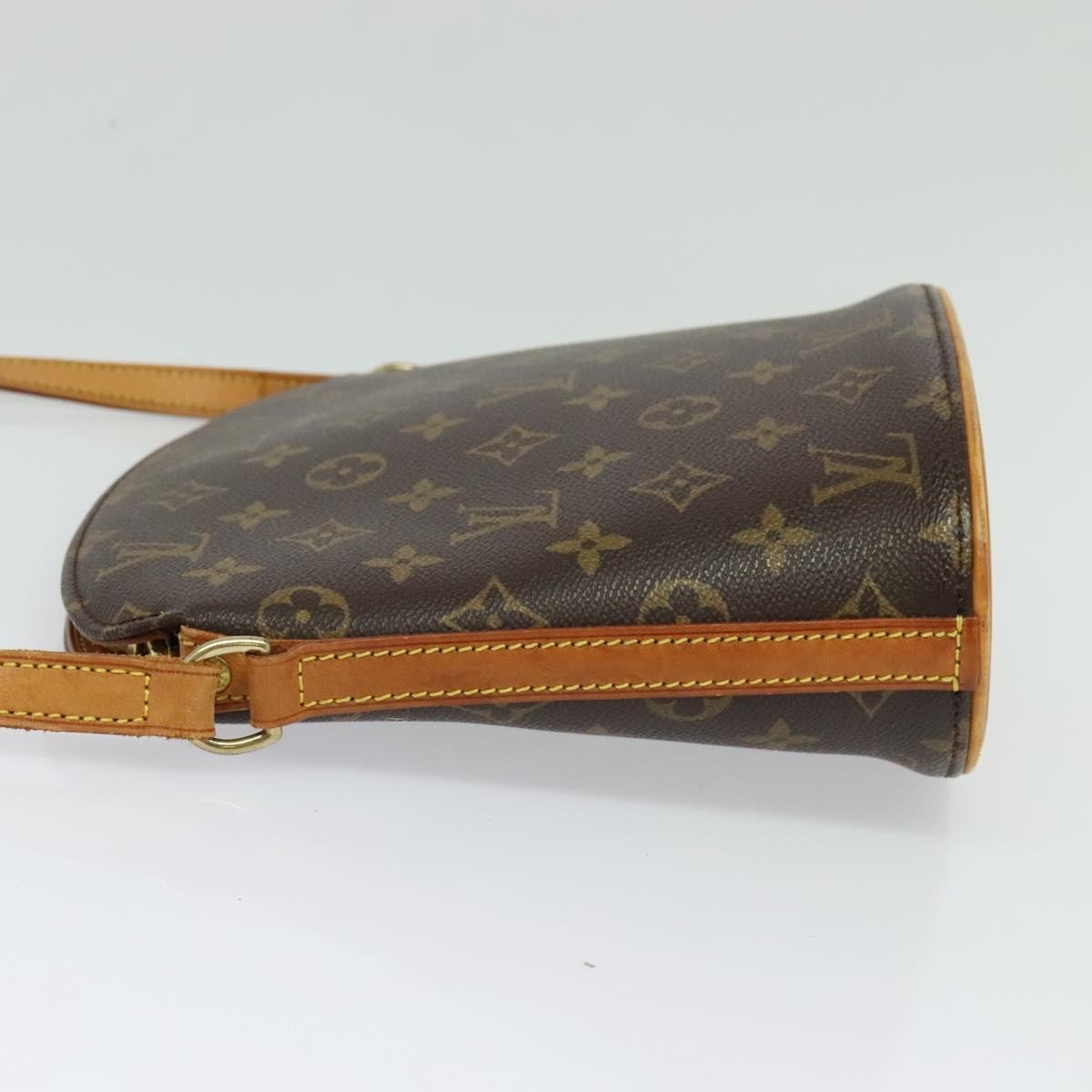 Louis Vuitton Drouot Handbag Monogram Canvas, BROWN, CANVAS, Handbag