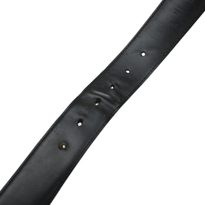 Louis Vuitton LV Initiales Belt Monogram Eclipse Leather, BLACK, CANVAS, Belts