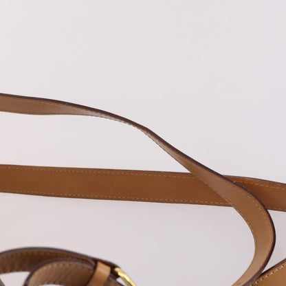 Celine Vintage Drawstring Flap Backpack Macadam Coated Canvas, BROWN, CANVAS, Backpack