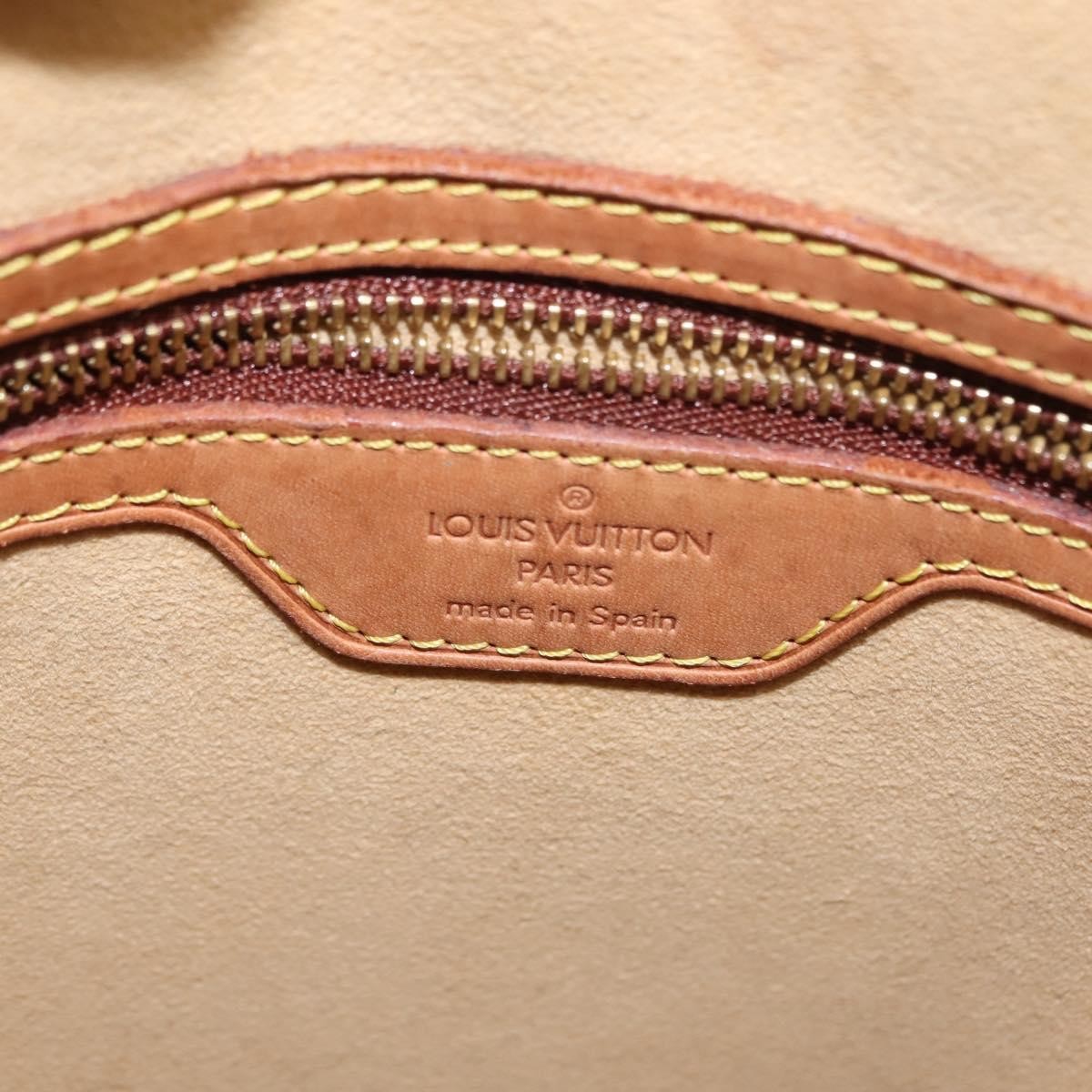 Louis Vuitton Looping Handbag Monogram Canvas, BROWN, CANVAS, Shoulder bag