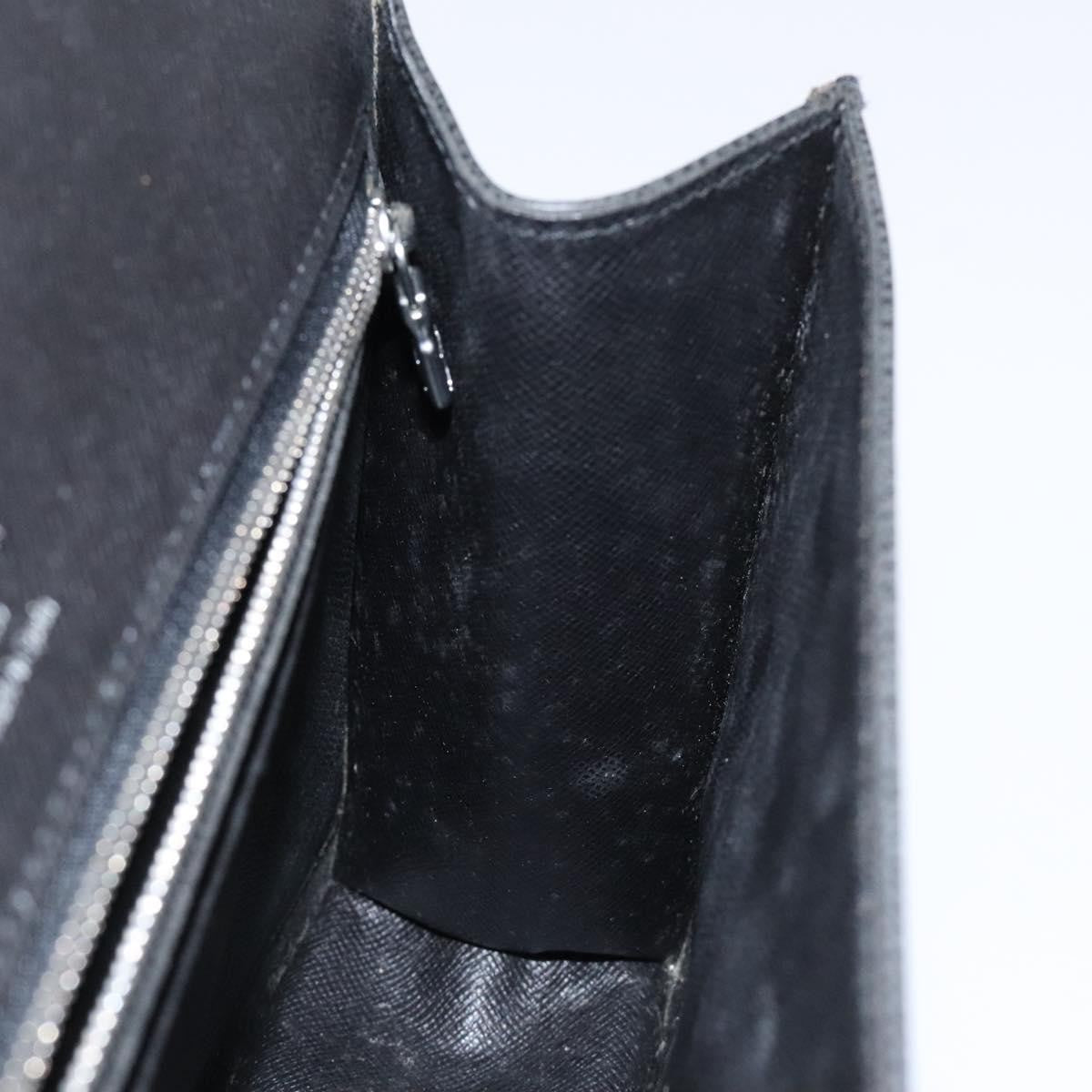 Louis Vuitton S Lock A4 Wristlet Pouch Macassar Monogram Canvas, BLACK, LEATHER, Clutche & pouche