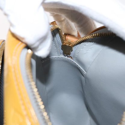 Louis Vuitton Wooster Handbag Monogram Vernis, YELLOW, PATENT_LEATHER, Shoulder bag