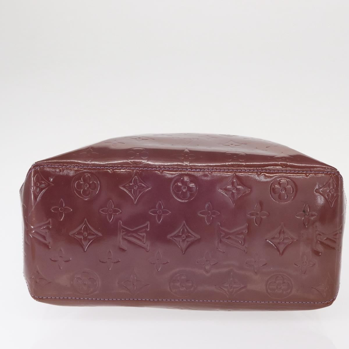 Louis Vuitton Reade Handbag Monogram Vernis, PURPLE, PATENT_LEATHER, Handbag