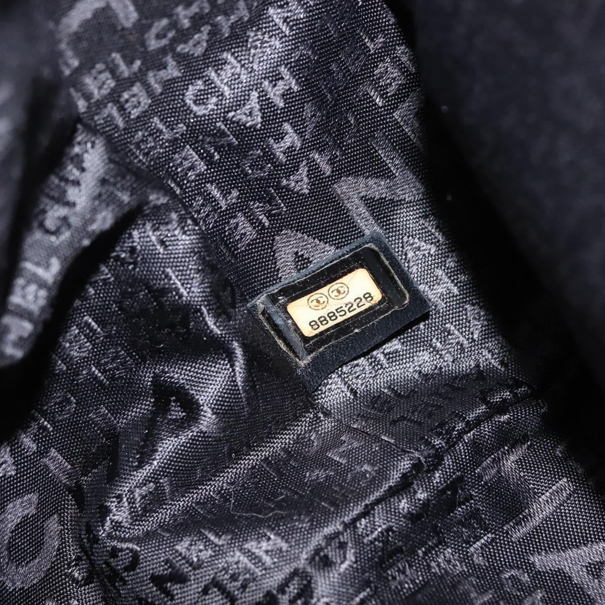 Chanel Chocolate Bar Coco Mark handbag Canvas, NAVY, CANVAS, Handbag