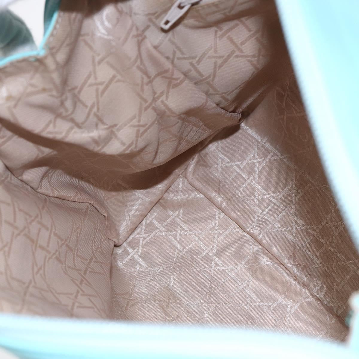 Christian Dior Vintage Handbag Leather, BLUE, LEATHER, Handbag