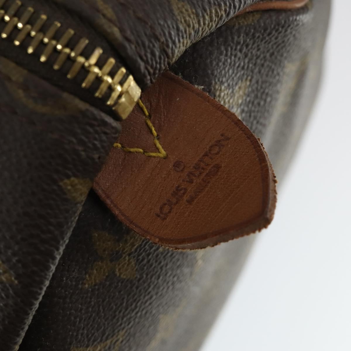 Louis Vuitton Keepall Bag Monogram Canvas, BROWN, CANVAS, Travel bag