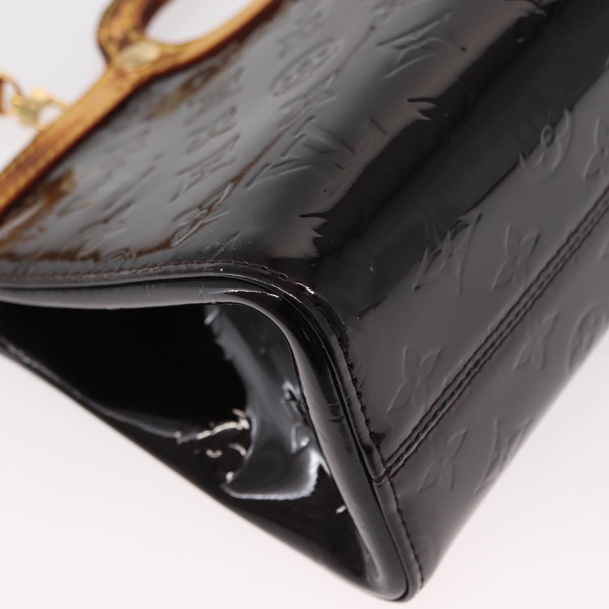 Louis Vuitton Roxbury Drive Handbag Monogram Vernis, BURGUNDY, PATENT_LEATHER, Handbag