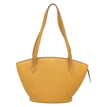 Louis Vuitton Saint Jacques Handbag Epi Leather, YELLOW, LEATHER, Handbag