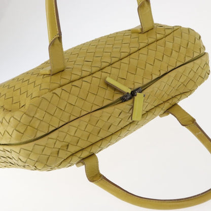 Bottega Veneta Vintage handbag Leather, YELLOW, LEATHER, Handbag