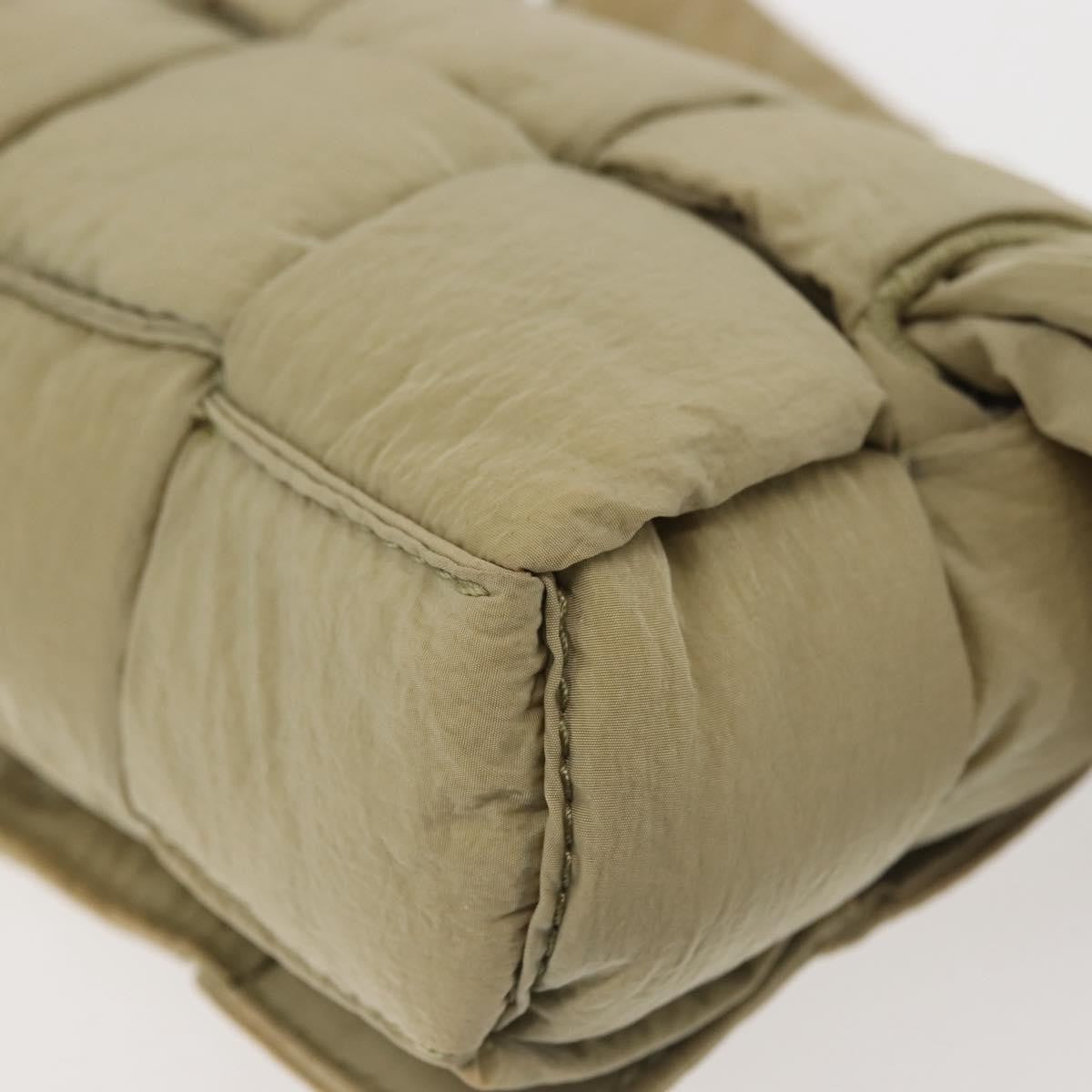 Bottega Veneta Padded Tech Cassette Crossbody Bag Intrecciato Nylon, BEIGE, NYLON, Crossbody bag