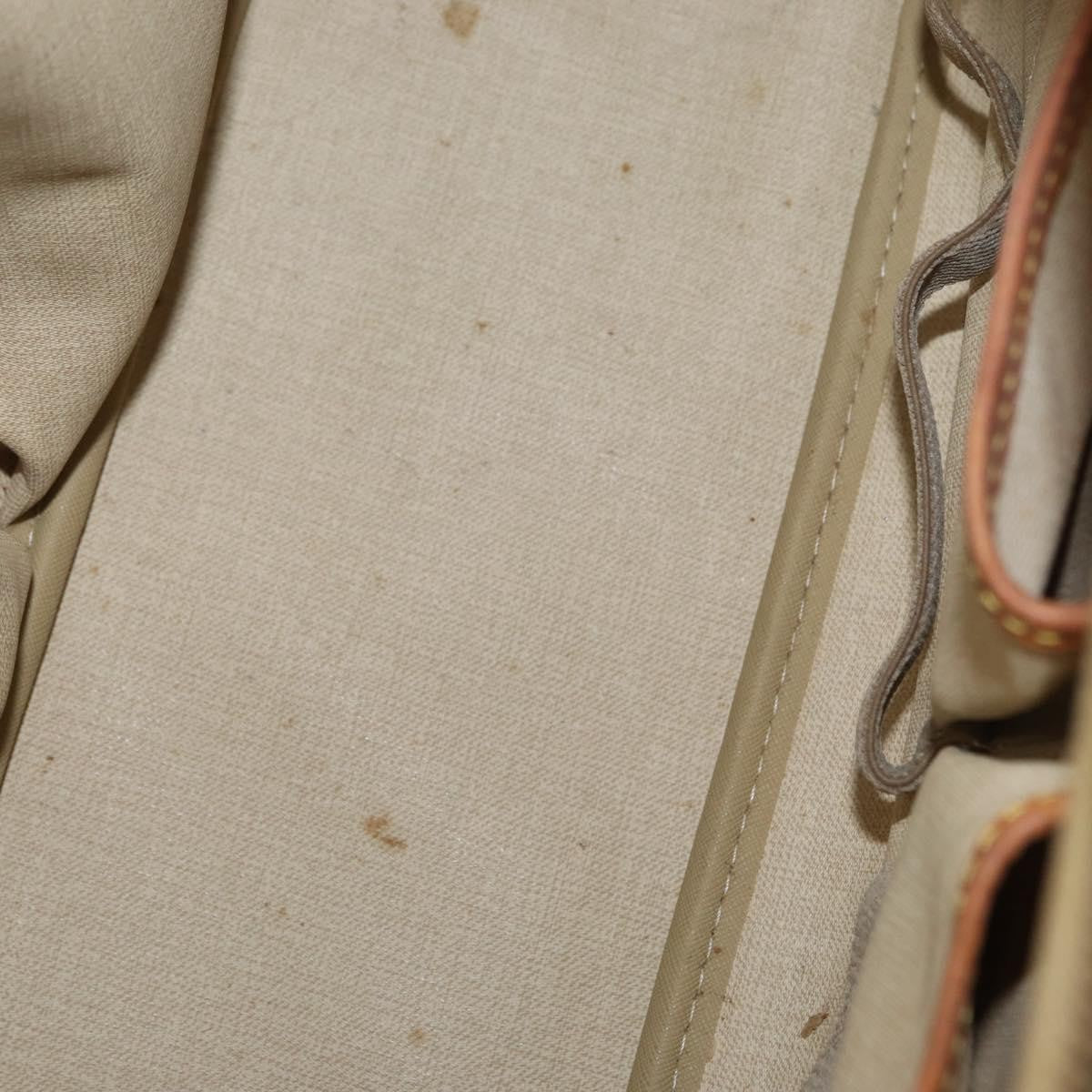 Louis Vuitton Deauville Handbag Monogram Canvas, BROWN, CANVAS, Handbag