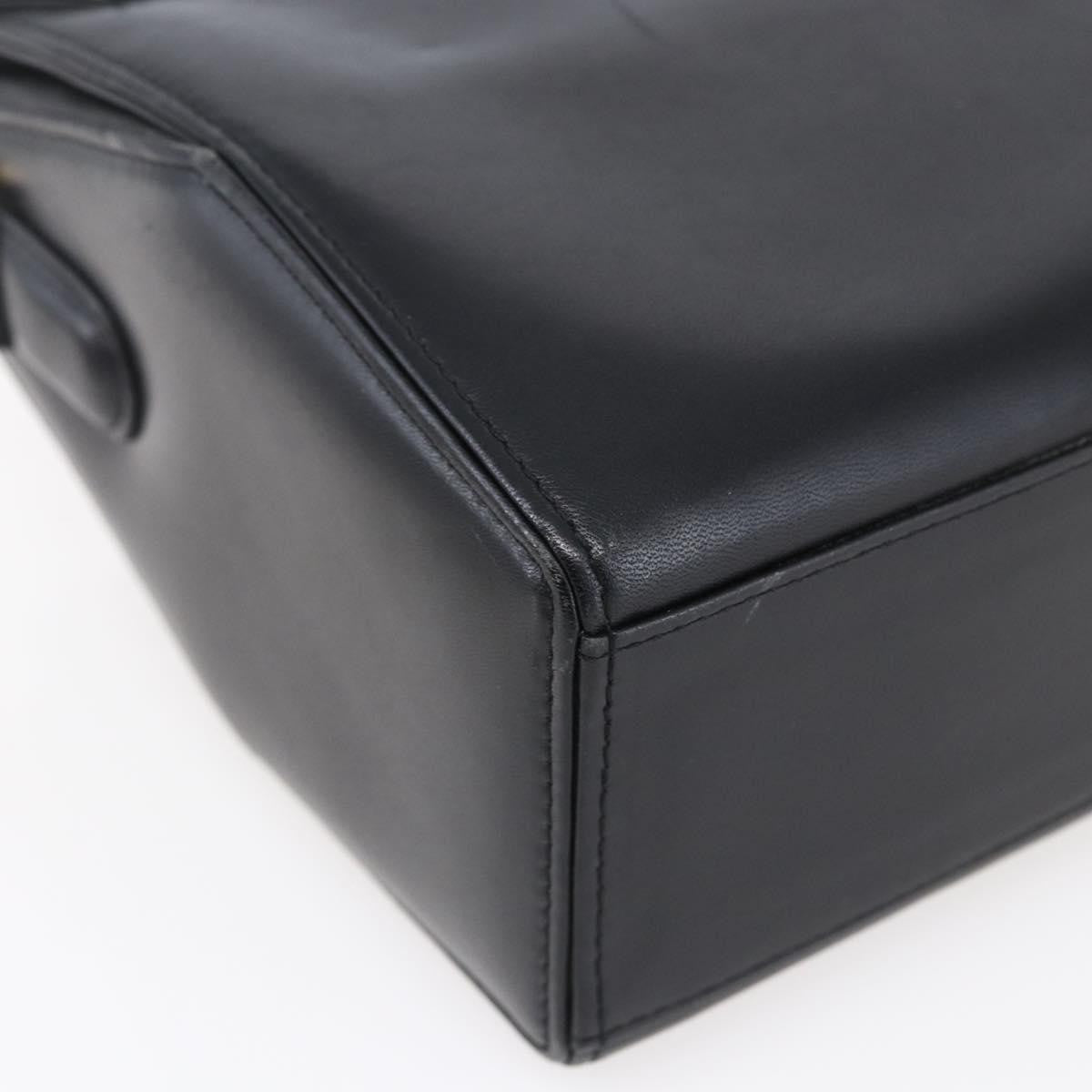 Givenchy Vintage Handbag Leather, BLACK, LEATHER, Handbag