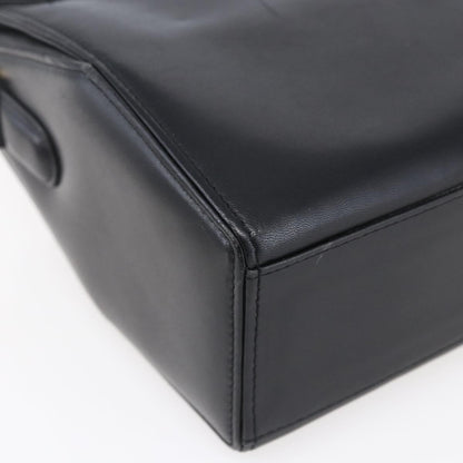 Givenchy Vintage Handbag Leather, BLACK, LEATHER, Handbag