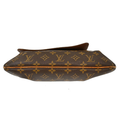 Louis Vuitton Musette Salsa Handbag Monogram Canvas, BROWN, CANVAS, Shoulder bag