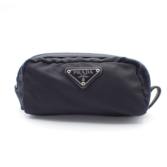 Prada Padded Zip Belt Bag Tessuto, BLACK, NYLON, Clutche & pouche