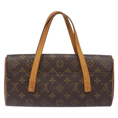 Louis Vuitton Sonatine Handbag Monogram Canvas, BROWN, CANVAS, Handbag