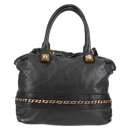 Chloe Vintage Tote bag Leather, BLACK, LEATHER, Tote bag