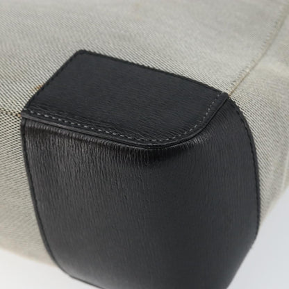 Gucci Vintage square G handbag Canvas, GRAY, CANVAS, Handbag