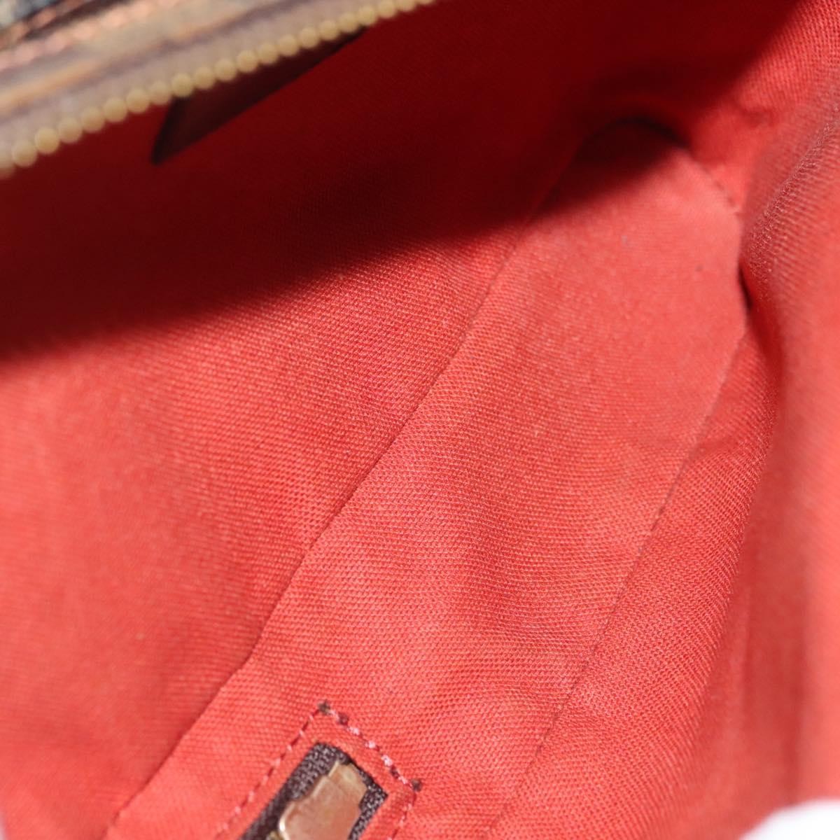 Louis Vuitton Geronimos Waist Bag Damier, BROWN, CANVAS, Shoulder bag