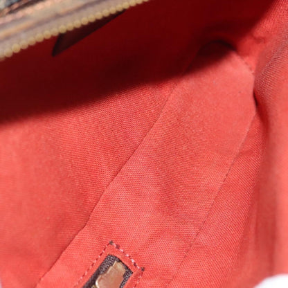 Louis Vuitton Geronimos Waist Bag Damier, BROWN, CANVAS, Shoulder bag