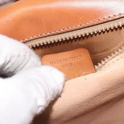 Celine Macadam Shoulder Bag PVC Leather, BEIGE, CANVAS, Shoulder bag