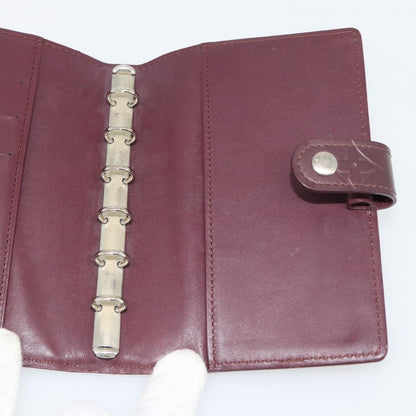 Louis Vuitton Agenda Cover Monogram Canvas, Purple, Canvas, Clutch