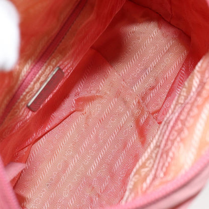 Prada Vintage Zip Tote Tessuto, PINK, NYLON, Tote bag